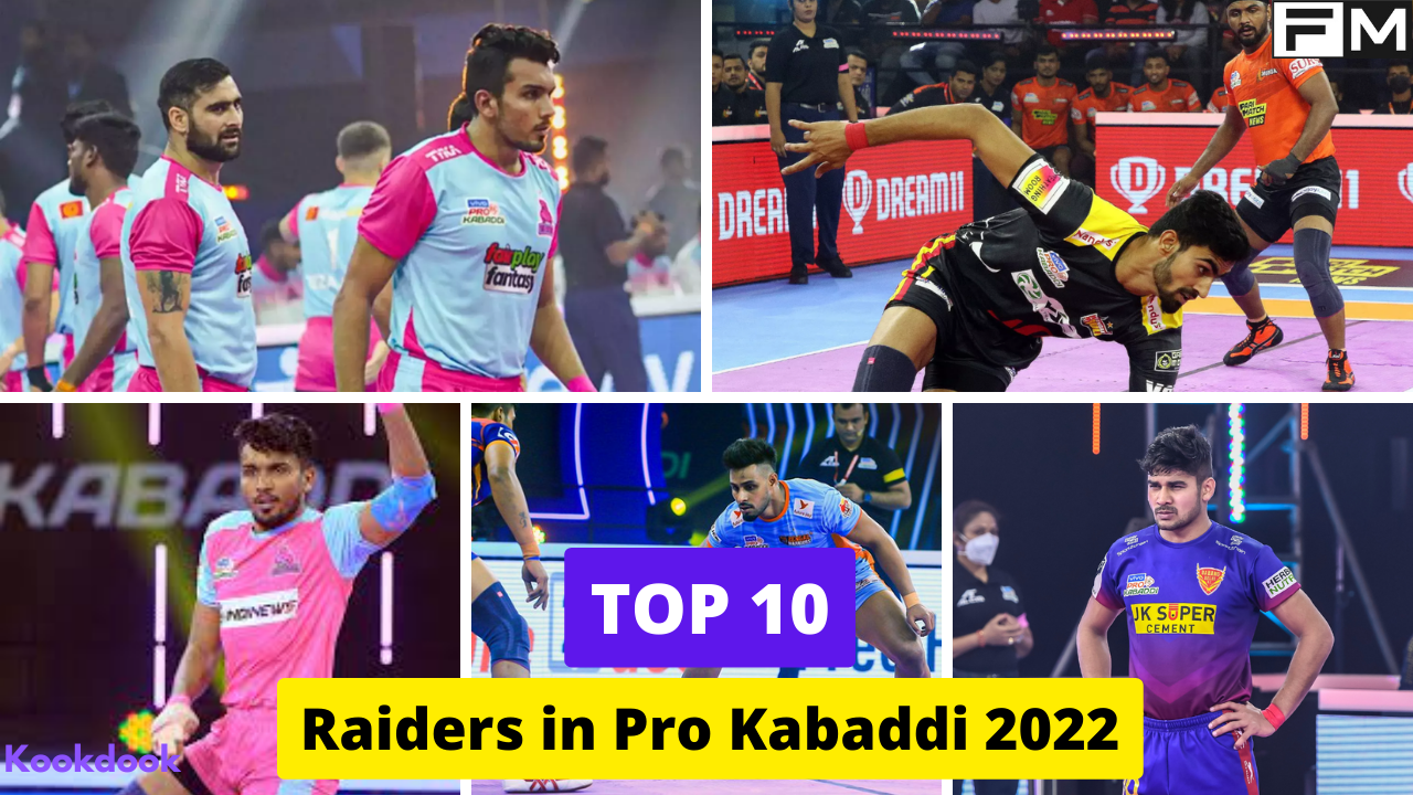 Top 10 Raiders In Pro Kabaddi 2022