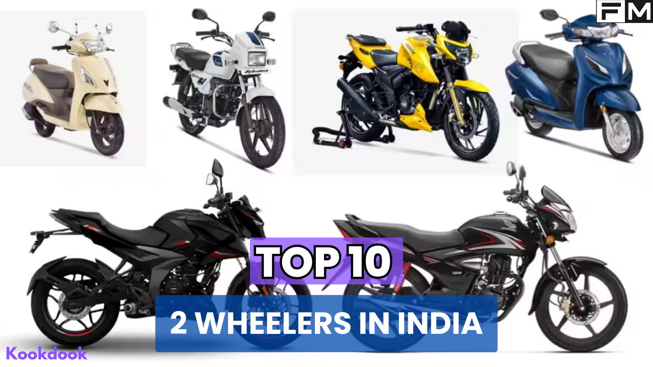 Top 10 2 wheelers in india