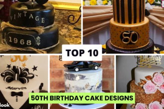 Top 10 Unique 50th Birthday Cake Designs With Photos In 2023