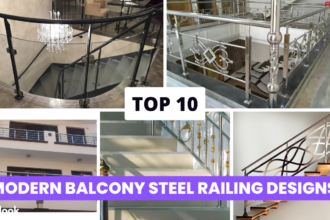 Top 10 Modern Balcony Steel Railing Designs For Home 2023