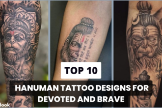 Unique Hanuman Tattoo Designs For Devotees
