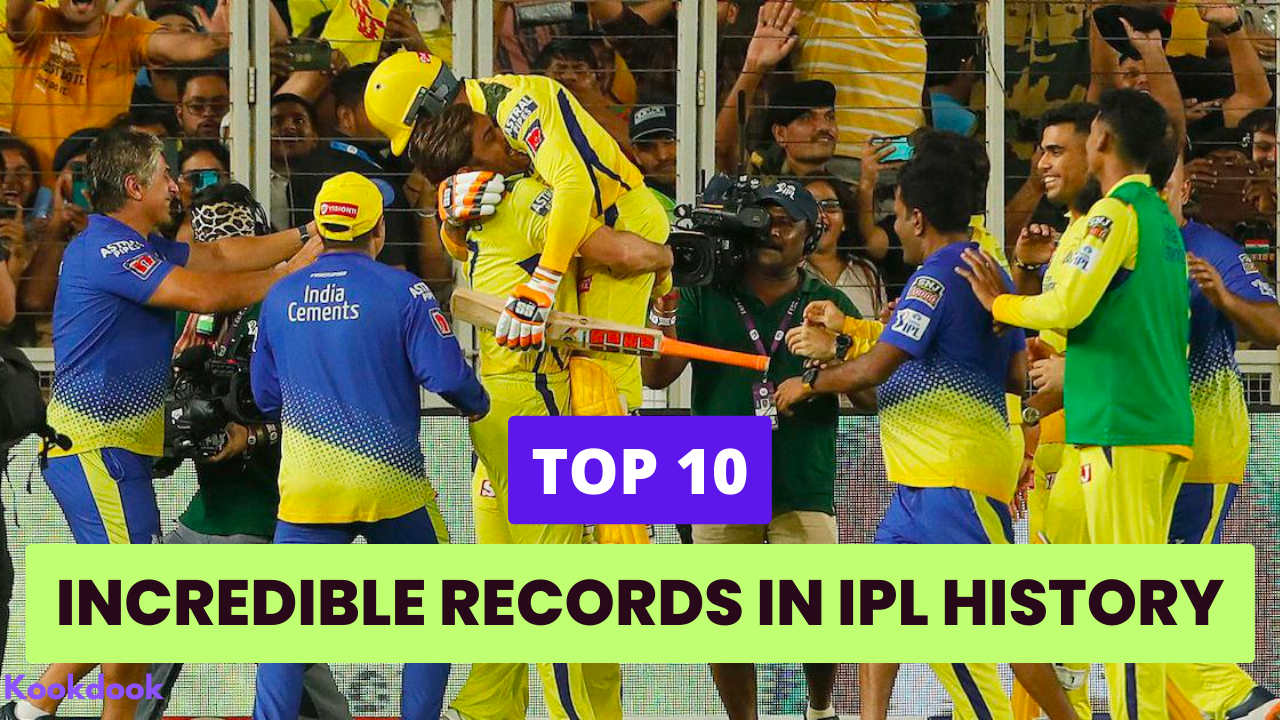 10 Most Incredible IPL Records In History Kookdook