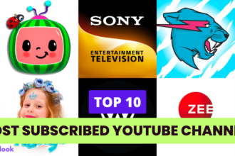 Top 10 Most Subscribed YouTubers