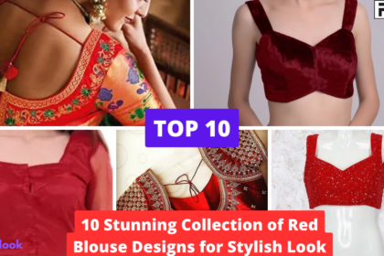 Top 10 Red Blouse Designs for Stylish Look Beauty & Fashion