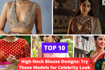 Trending High Neck Blouse Designs Beauty & Fashion