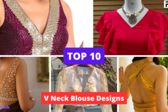 V Neck Blouse Designs for a Trendy Look in 2023 Beauty & Fashion