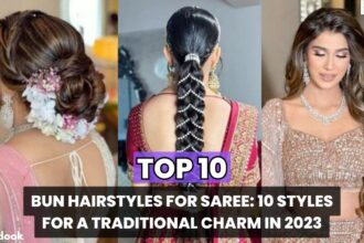 Top 10 Bun hairstyles for saree Beauty & Fashion