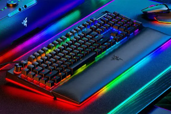 Top 10 Best Gaming Keyboards Best Gaming Keyboards,Best mechanical keyboards,Razer Huntsman v2 Analog,Wooting Two HE,Razer BlackWidow V4 Pro,Patriot Memory Viper V765,Roccat Vulcan II Max,Mountain Everest 60,Logitech G915 Lightspeed,Corsair K100 Air Wireless,Asus ROG Azoth