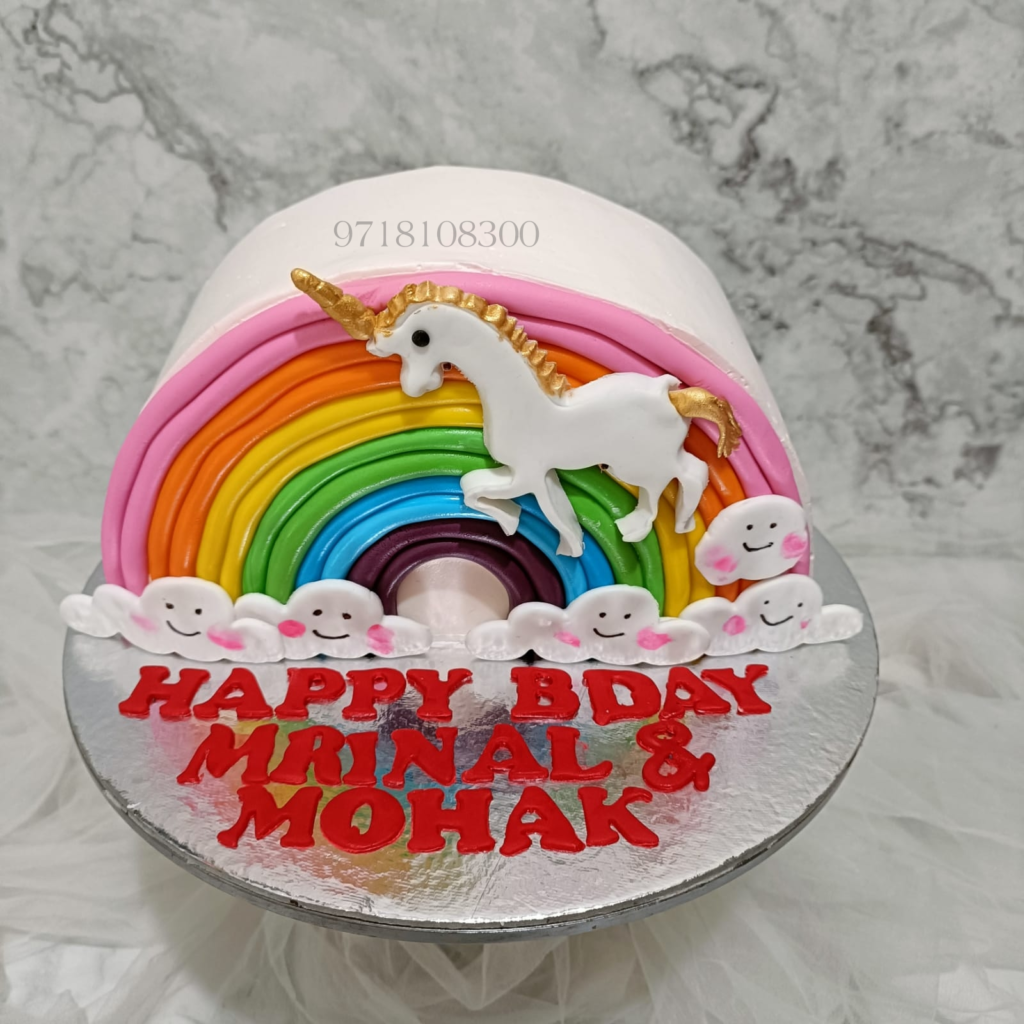 Top 10 Best 6 Month Birthday Cake Designs With Photos 6 month birthday cake designs,6 month birthday cake,half birthday cake,cake design,Best 6 month birthday cake designs