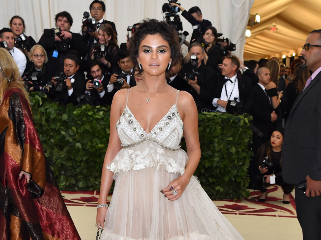 Salena Gomez at Met Gala Fashion 